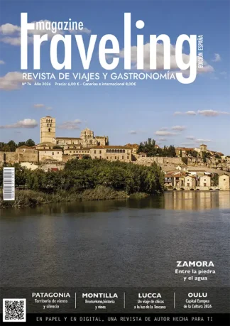 Portada revista traveling 74
